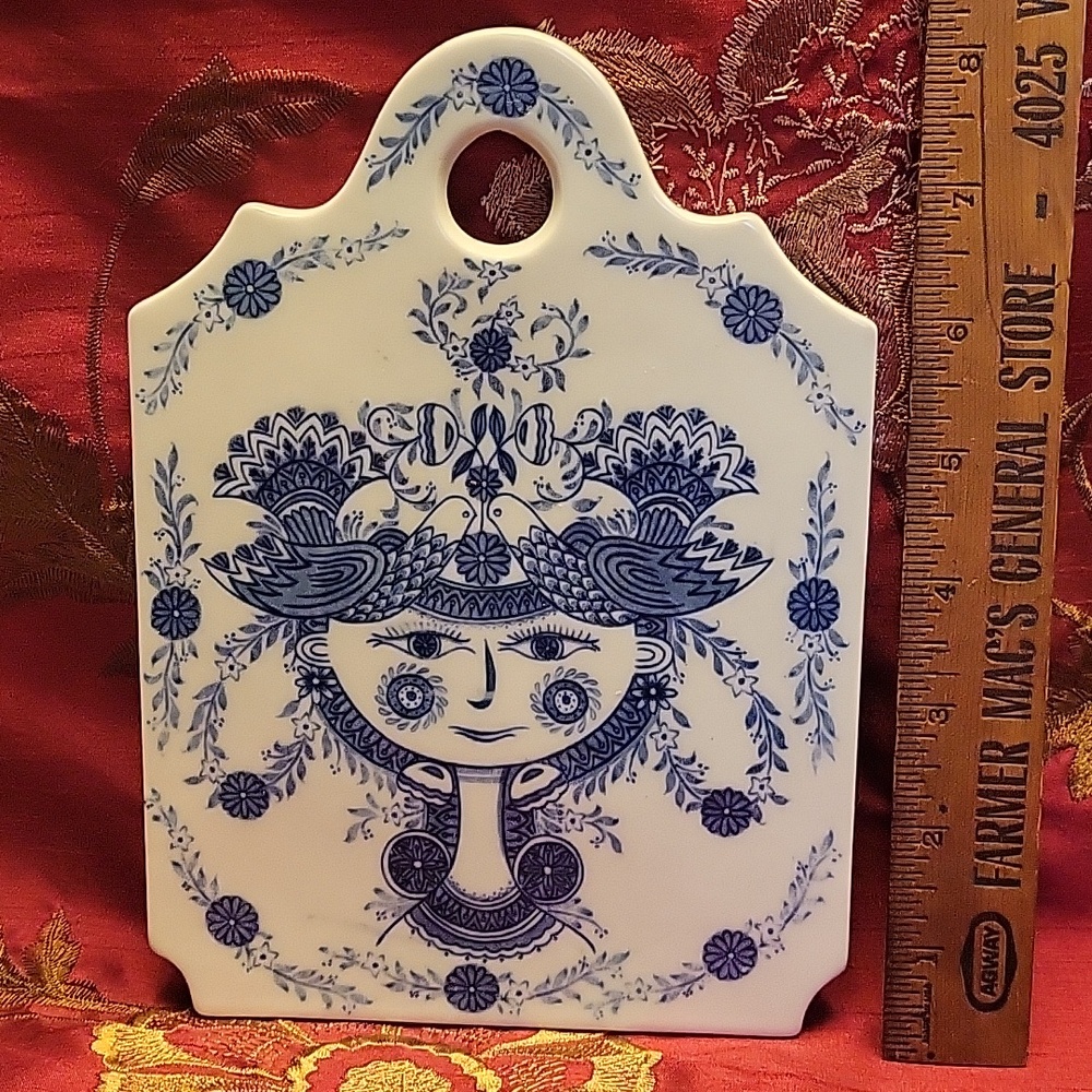 Sieto Japan Porcelain Trivet Cheese Board - Picture 4 of 10
